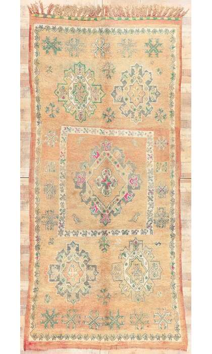 6 x 13 Vintage Boujad Moroccan Rug 20936