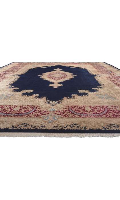 12 x 18 Oversized Vintage Persian Kerman Rug 78335