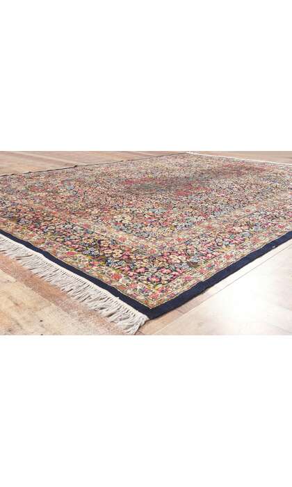 ​8 x 11 Vintage Persian Kerman Rug 78668