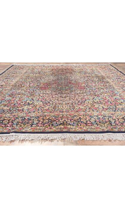 ​8 x 11 Vintage Persian Kerman Rug 78668