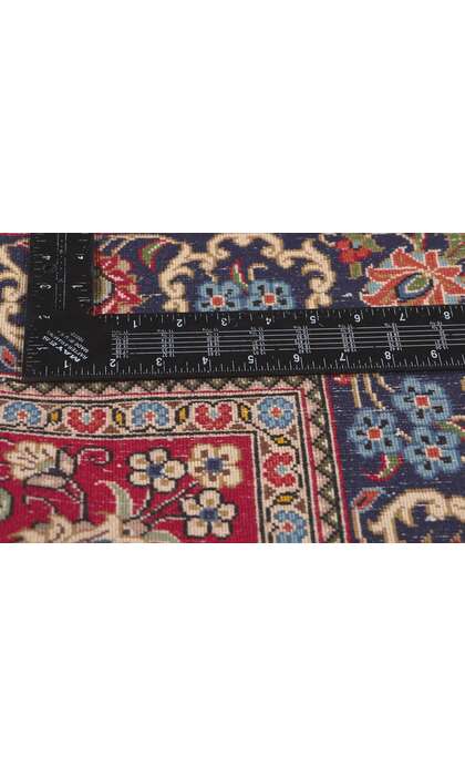 ​4 x 7 Vintage Persian Qum Rug 78689