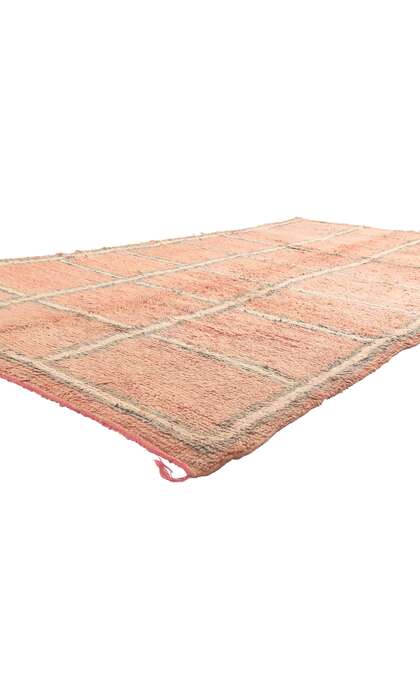 6 x 12 Vintage Pink Boujad Moroccan Rug 20950