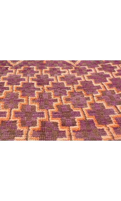6 x 13 Vintage Purple Beni MGuild Moroccan Rug 20917