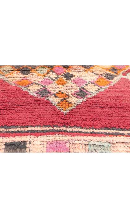 6 x 10 Vintage Red Boujad Moroccan Rug 20898