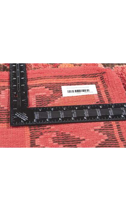 4 x 8 Vintage Red Taznakht Moroccan Rug 20948