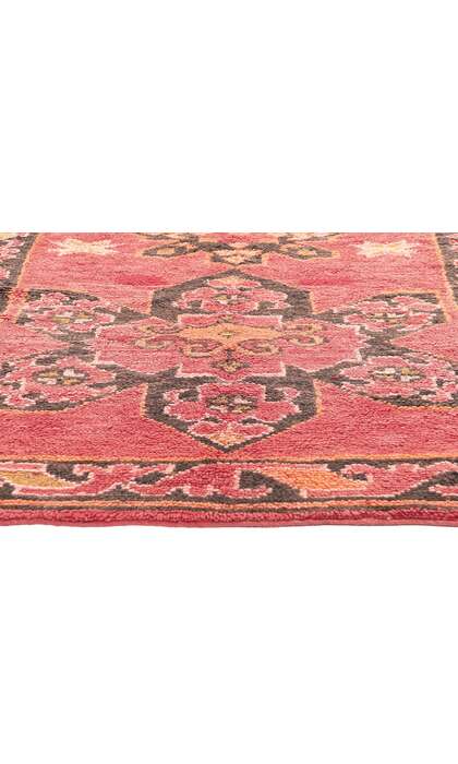 4 x 8 Vintage Red Taznakht Moroccan Rug 20948