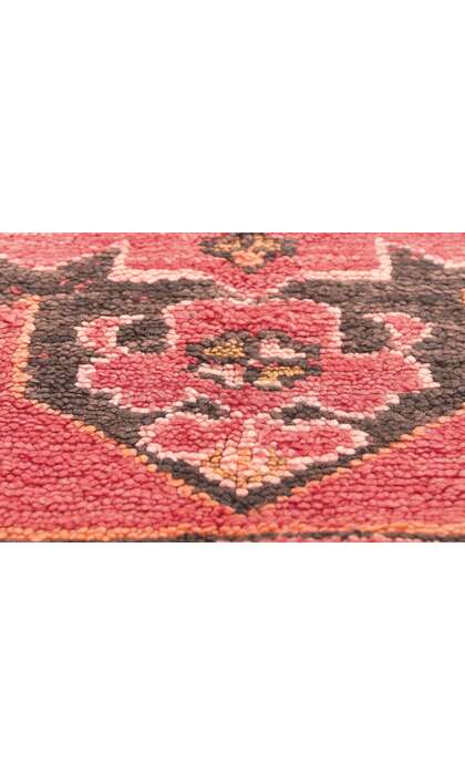 4 x 8 Vintage Red Taznakht Moroccan Rug 20948