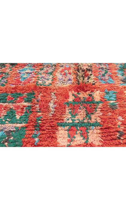 5 x 10 Vintage Red Talsint Moroccan Rug 20192