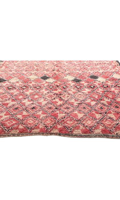 5 x 11 Vintage Red Beni MGuild Moroccan Rug 21243