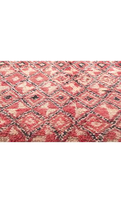 5 x 11 Vintage Red Beni MGuild Moroccan Rug 21243