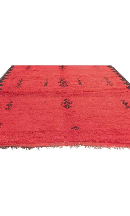 5 x 11 Vintage Red Taznakht Moroccan Rug 20896