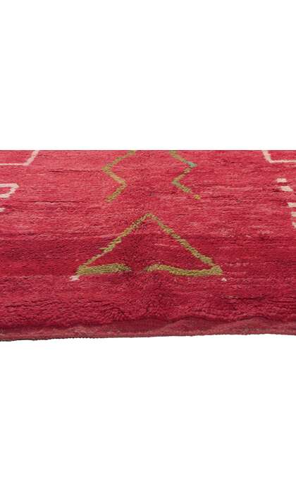 5 x 8 Vintage Red Boujad Moroccan Rug 20265