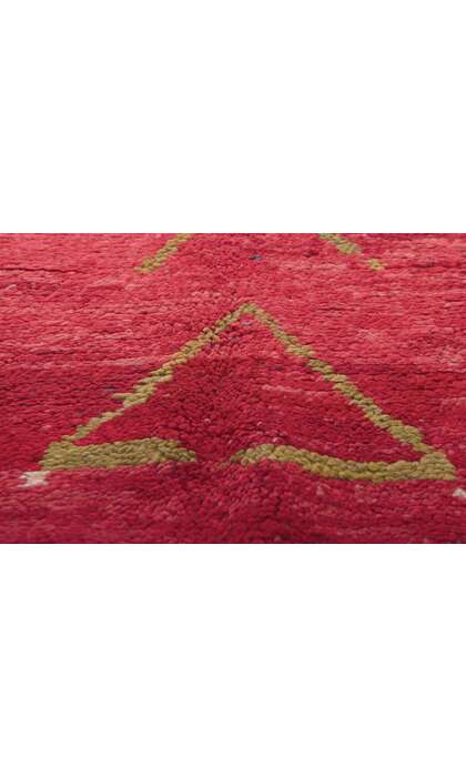5 x 8 Vintage Red Boujad Moroccan Rug 20265