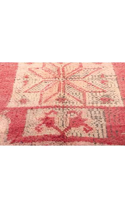 6 x 11 Vintage Red Boujad Moroccan Rug 20982