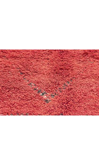 6 x 8 Vintage Red Beni MGuild Moroccan Rug 20378