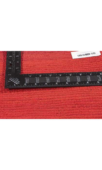 7 x 11 Vintage Red Beni Mrirt Moroccan Rug 21017