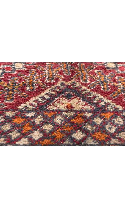 6 x 11 Vintage Red Beni MGuild Moroccan Rug 20977