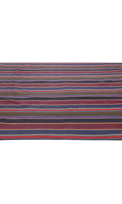 10 x 11 Vintage Turkish Striped Kilim Rug 60803