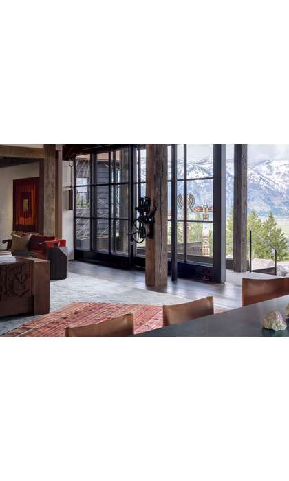 8 x 11 Vintage Turkish Striped Kilim Rug 60801