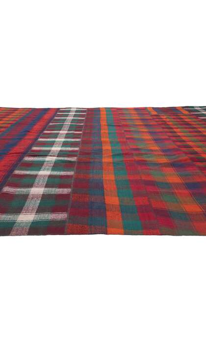11 x 12 Preppy Vintage Tartan Plaid Rug 60804