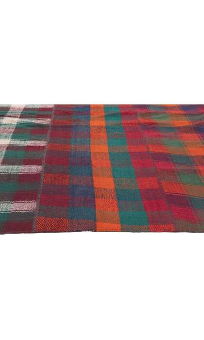 11 x 12 Preppy Vintage Tartan Plaid Rug 60804