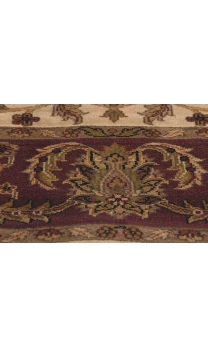 4 x 6 Earth-Tone Vintage Indian Rug 78692