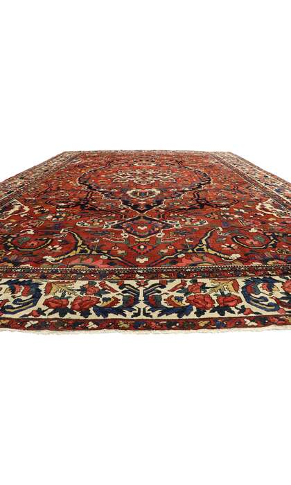 13 x 17 Antique Persian Bakhtiari Rug 76757