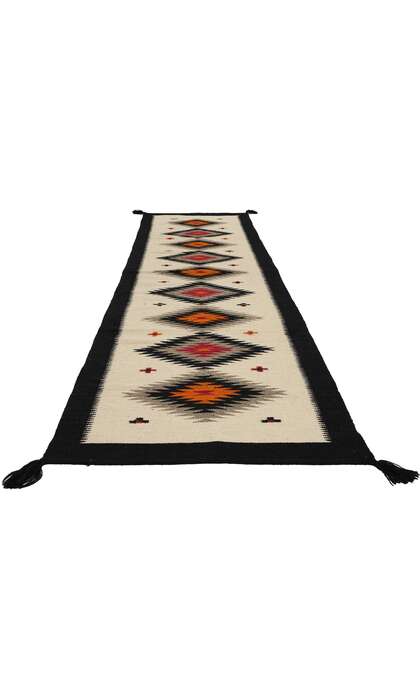 3 x 12 Southwest Modern Ganado Beige Navajo-Style Rug Runner 81049