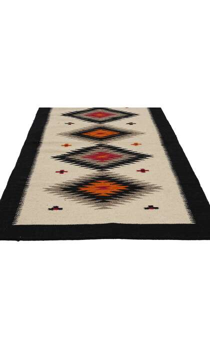3 x 12 Southwest Modern Ganado Beige Navajo-Style Rug Runner 81049