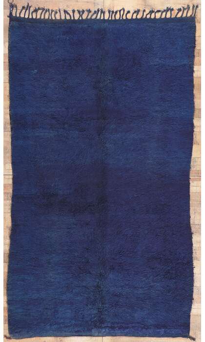 6 x 10 Vintage Blue MGuild Moroccan Rug 20645