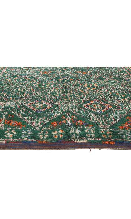 6 x 13 Vintage Green Beni MGuild Moroccan Rug 20662