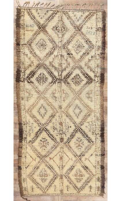 6 x 13 Vintage Beni MGuild Moroccan Rug 20661