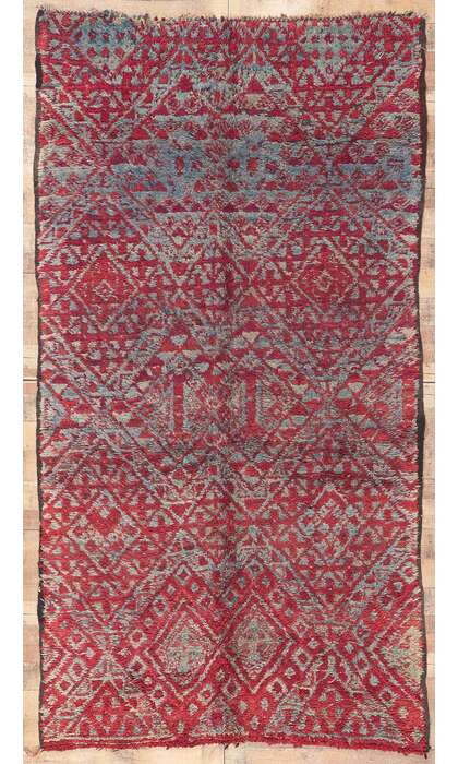 6 x 11 Vintage Beni MGuild Moroccan Rug 20699