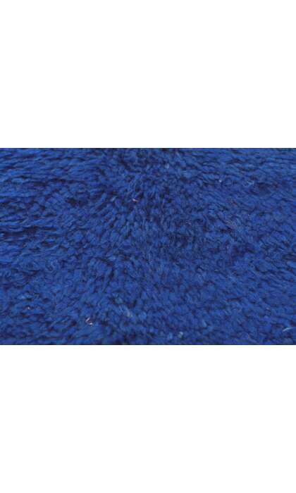 7 x 13 Vintage Blue Beni MGuild Moroccan Rug 20643