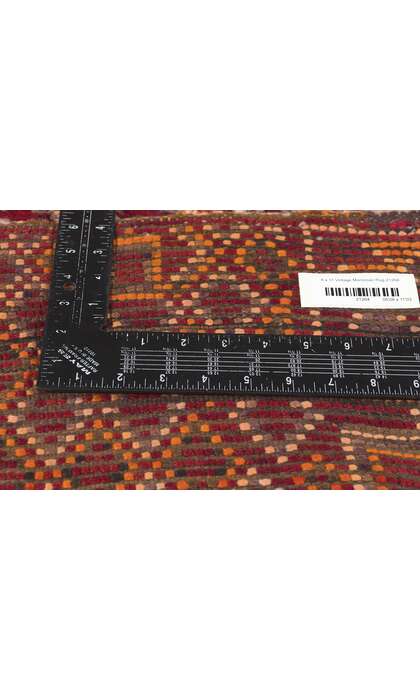 6 x 11 Vintage Orange Beni MGuild Moroccan Rug 21264