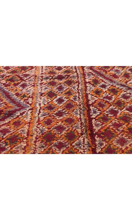 6 x 11 Vintage Orange Beni MGuild Moroccan Rug 21264