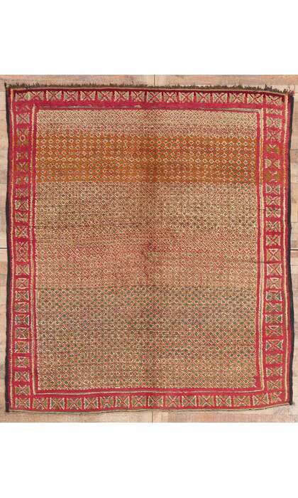 6 x 7 Vintage Beni MGuild Moroccan Rug 20723