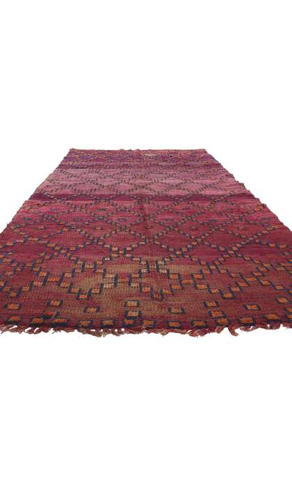 5 x 12 Vintage Purple Beni MGuild Moroccan Rug 21267