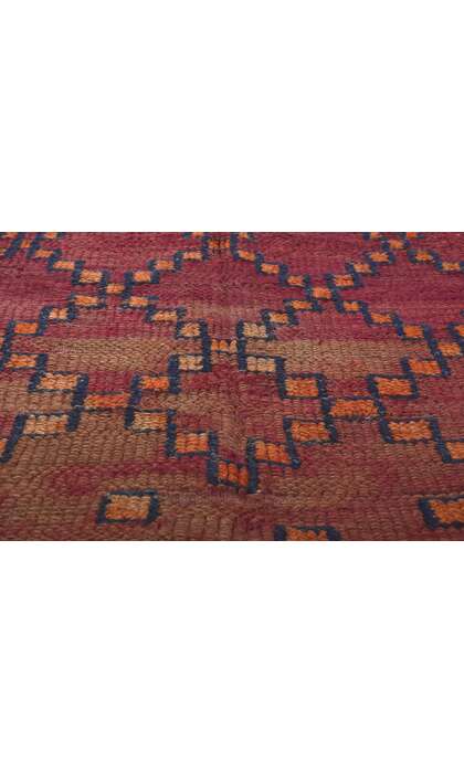 5 x 12 Vintage Purple Beni MGuild Moroccan Rug 21267