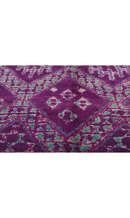 6 x 11 Vintage Purple Beni MGuild Moroccan Rug 20683