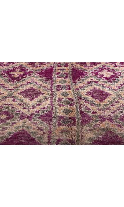 6 x 14 Vintage Purple Beni MGuild Moroccan Rug 20855
