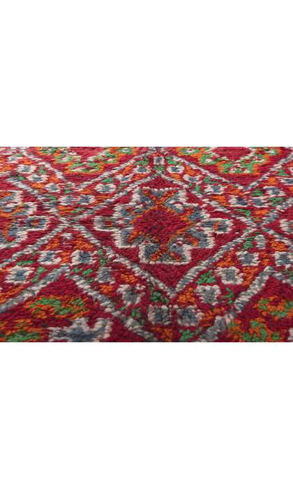 6 x 11 Vintage Red Beni MGuild Moroccan Rug 20940