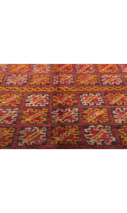 5 x 8 Vintage Red Beni MGuild Moroccan Rug 21483