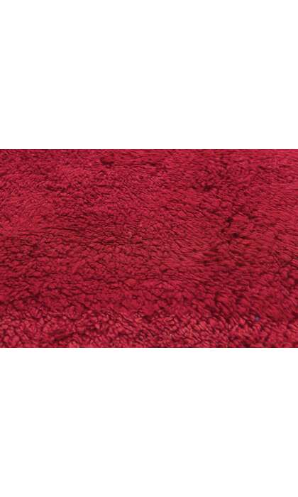 6 x 10 Vintage Red Beni Mrirt Moroccan Rug 20951
