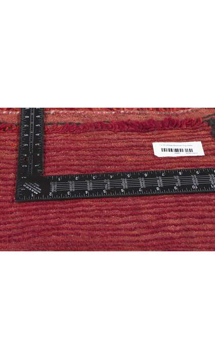 7 x 10 Vintage Red Beni Mrirt Moroccan Rug 20961