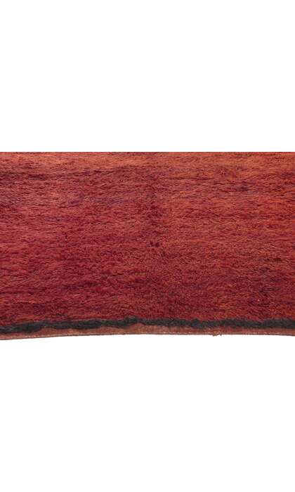 7 x 10 Vintage Red Beni Mrirt Moroccan Rug 20961