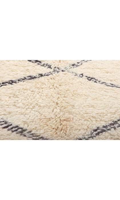 6 x 10 Vintage Moroccan Beni Ourain Rug 20655