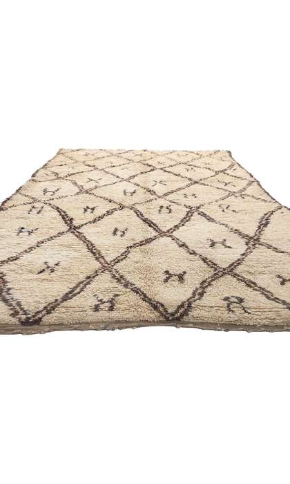 6 x 12 Vintage Moroccan Beni Ourain Rug 20656