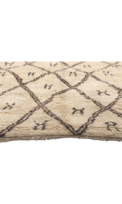 6 x 12 Vintage Moroccan Beni Ourain Rug 20656