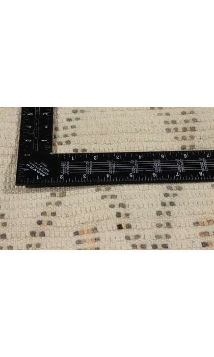 5 x 7 Vintage Neutral Moroccan Beni Ourain Rug 21719